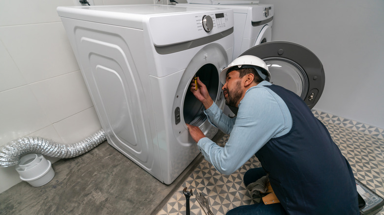 La Mesa washer- dryer installation